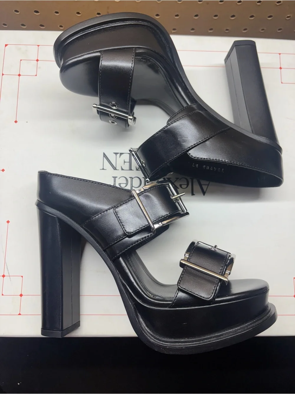 Alexander McQueen chunky platform